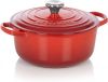 Le Creuset Ronde Braad -/Stoofpan(20 cm)Kersenrood online kopen