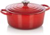 Le Creuset Signature Braad-/Stoofpan 5,3 liter Ø 26 cm | Kersenrood AKTIE! online kopen